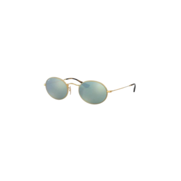 RAY BAN 3547N OVAL ESPEJADO DORADO CELESTE ESPEJADO RAY BAN 3547N OVAL ESPEJADO®